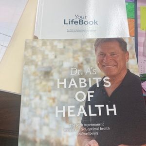 Optavia Your Life Book and Dr. A’s Habits of Health books
